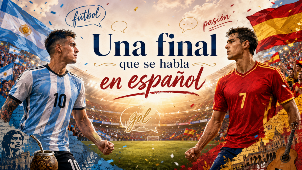 Una final que se habla en español: Argentina y España disputan la Copa Mundial de la FIFA 2026